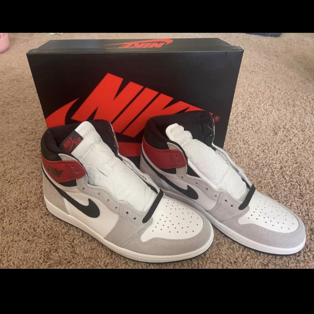 Size 11. Nike Air Jordan 1. Smoke Grey